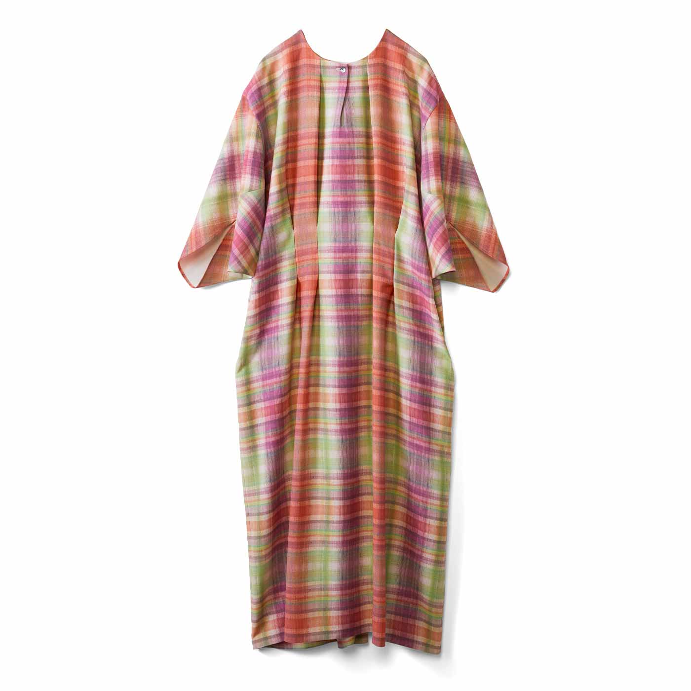 el:ment|el:ment&times;アトリエシムラ志村ふくみさん まとえる美術品プリントワンピース〈色と光のこころみ〉