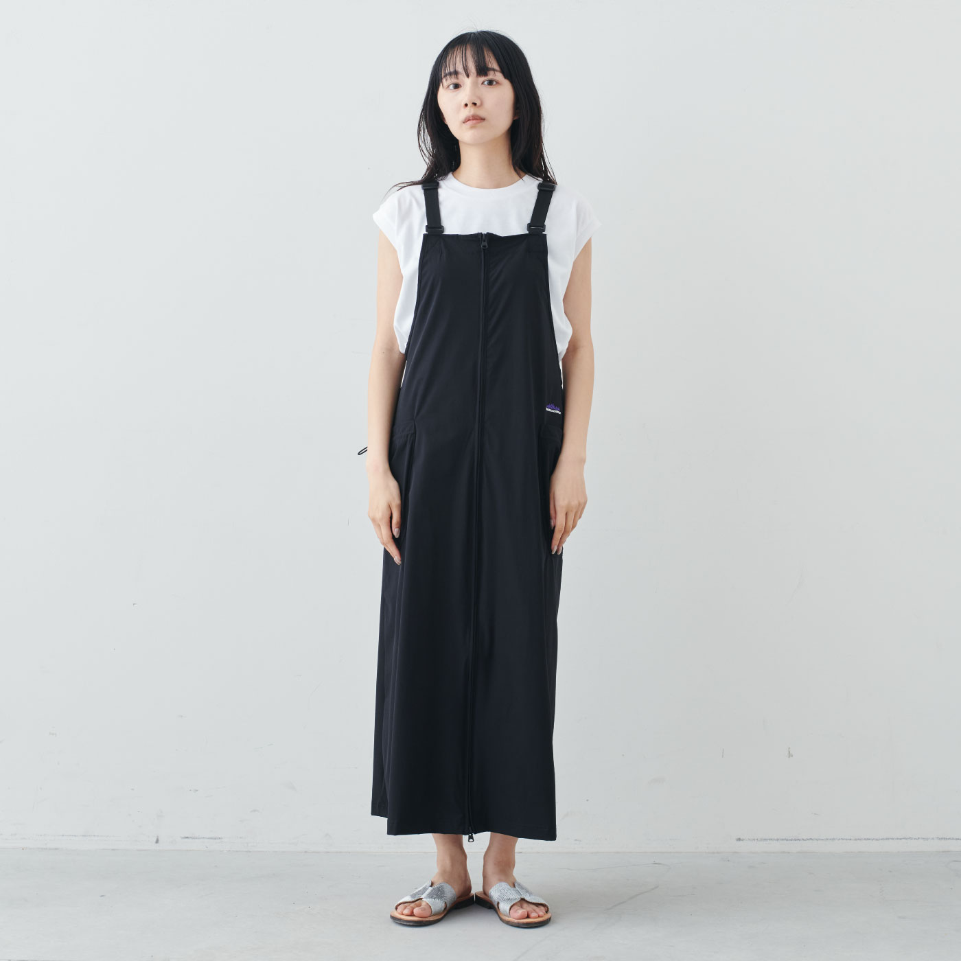 フェリシモファッションニュース|THOUSAND MILE FRONT ZIP SALOPETTE OP〈BLACK〉
