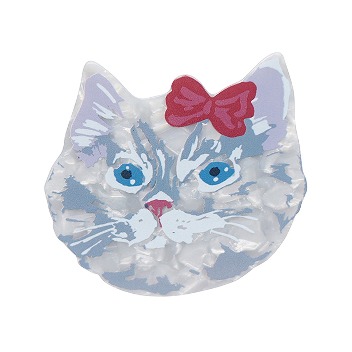 フェリシモの雑貨 Kraso|〈Nathalie Lete〉Mirror Gray cat