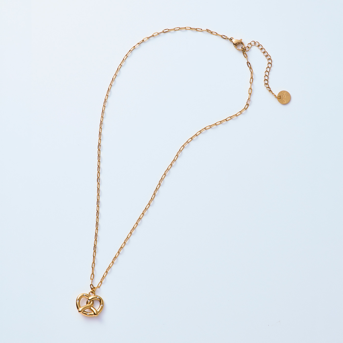 フェリシモの雑貨Kraso［クラソ］|LITCHI 大人の遊び心モチーフネックレス〈プレッツェル〉